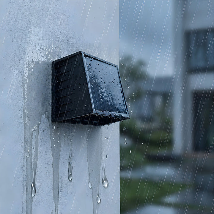 LED-Solar-Wandlampe für Garten und Außenbereich