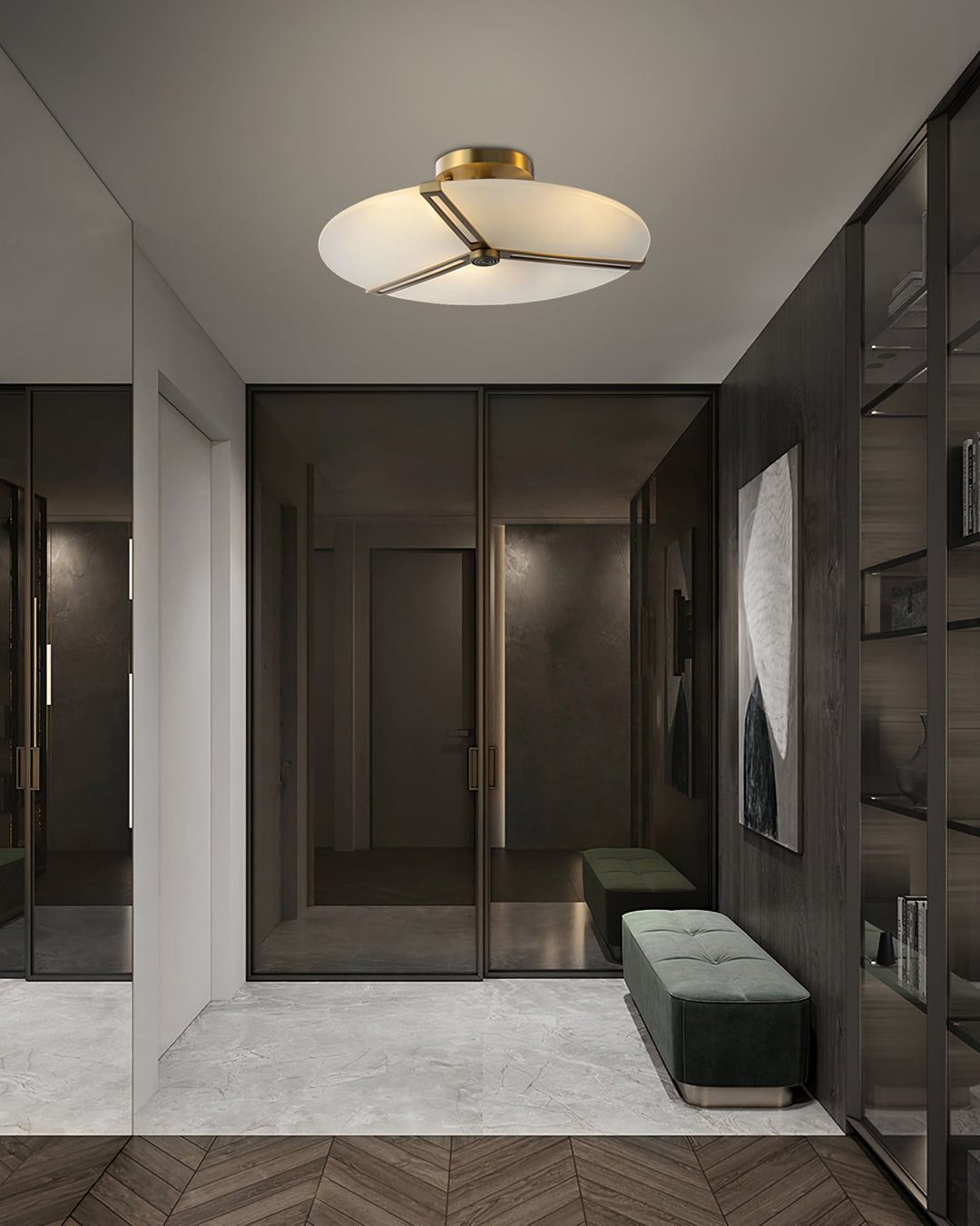 Velora glas taklampa