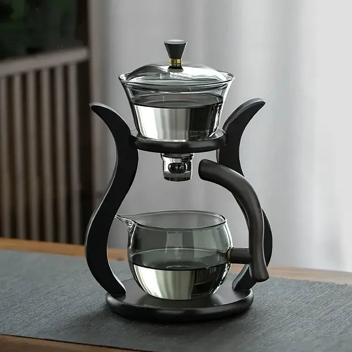 Teekannenset mit Infuser & Magnetischer Druppelaar – Kreatives Design mit bequemem Griff | Perfekt zum stilvollen Aufgießen von losem Tee