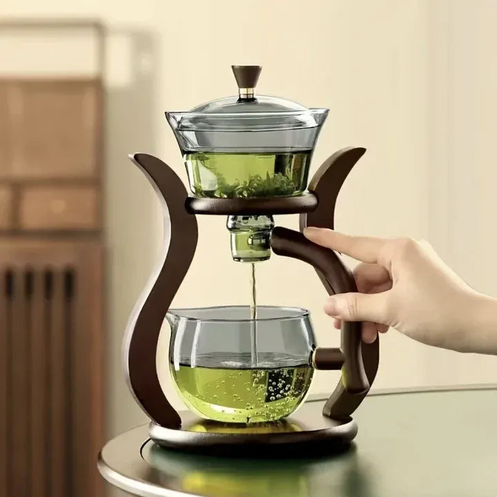Teekannenset mit Infuser & Magnetischer Druppelaar – Kreatives Design mit bequemem Griff | Perfekt zum stilvollen Aufgießen von losem Tee