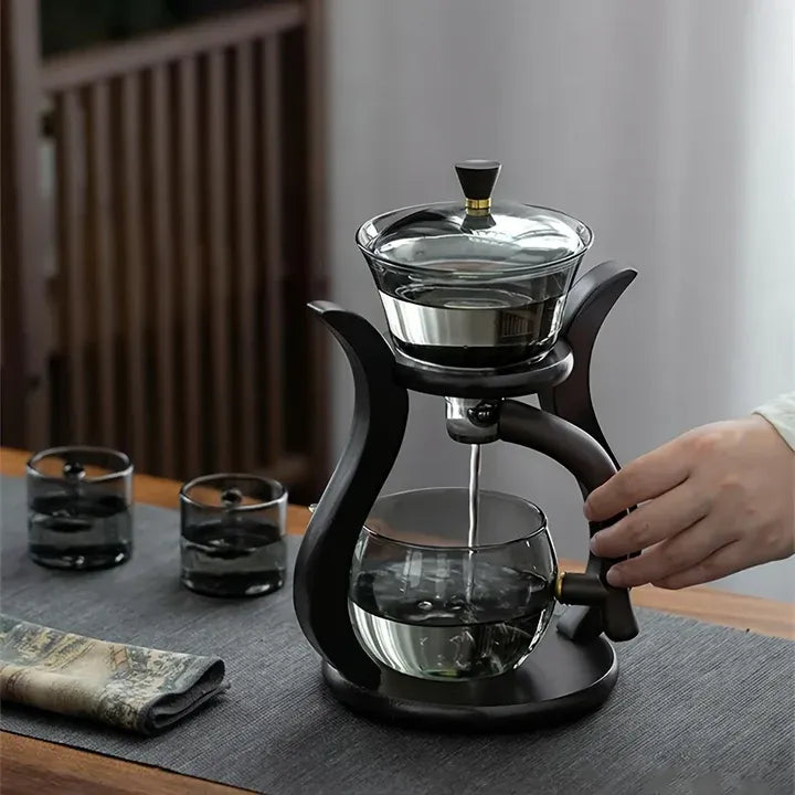 Teekannenset mit Infuser & Magnetischer Druppelaar – Kreatives Design mit bequemem Griff | Perfekt zum stilvollen Aufgießen von losem Tee