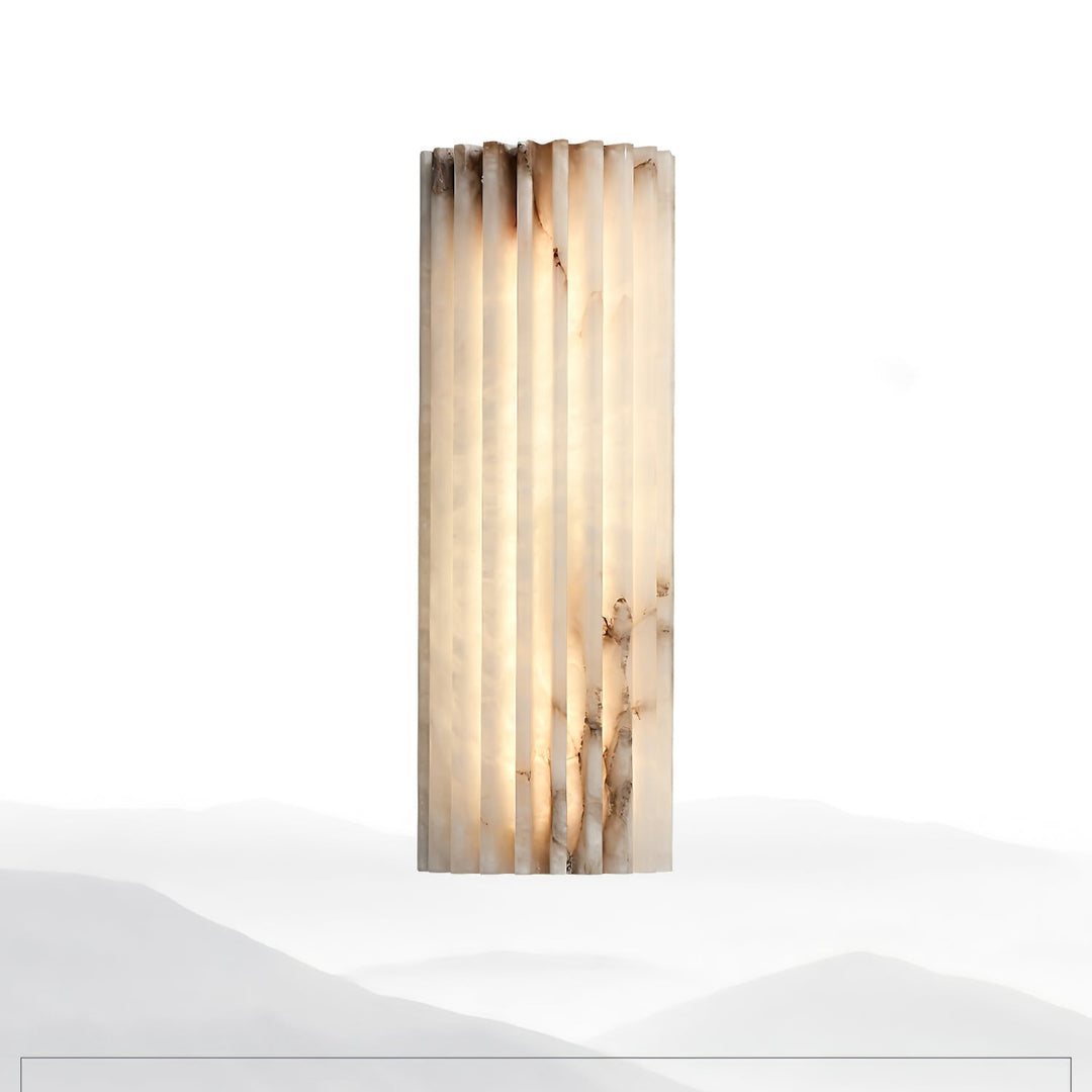 Luz de Pared LED Vertical Acanalada – Lámpara Decorativa de Interior