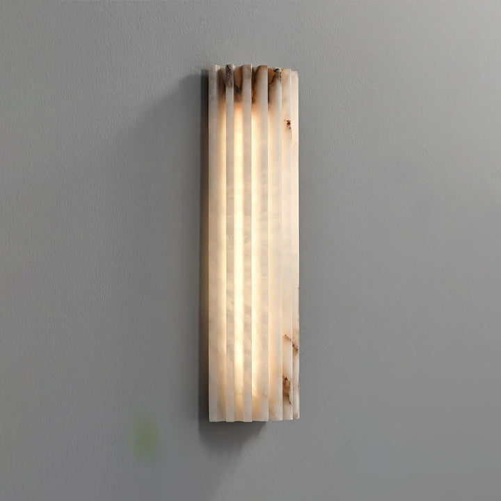Luz de Pared LED Vertical Acanalada – Lámpara Decorativa de Interior
