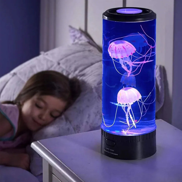 LED Jellyfish Effect Mood Lamp Decorative Ambient Lighting
