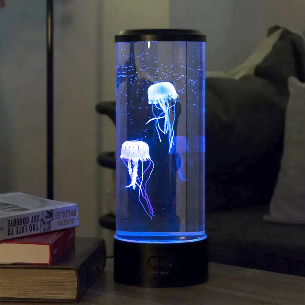 LED Jellyfish Effect Mood Lamp Decorative Ambient Lighting