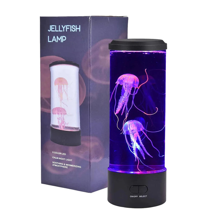 LED Jellyfish Effect Mood Lamp Decorative Ambient Lighting