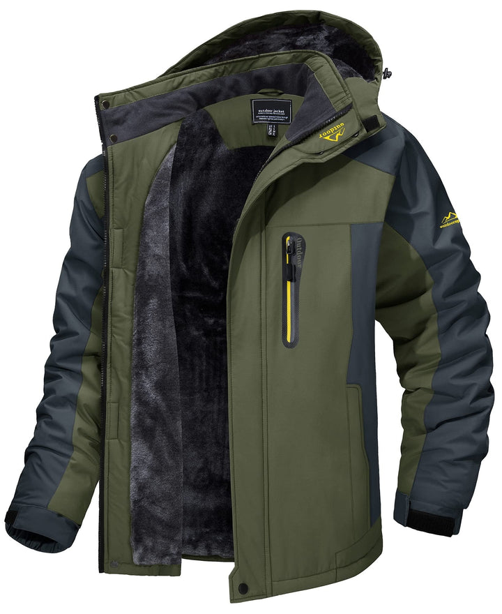 Outdoorjacke Mit Kapuze Für Herren | Geeignet Für Den Herbst