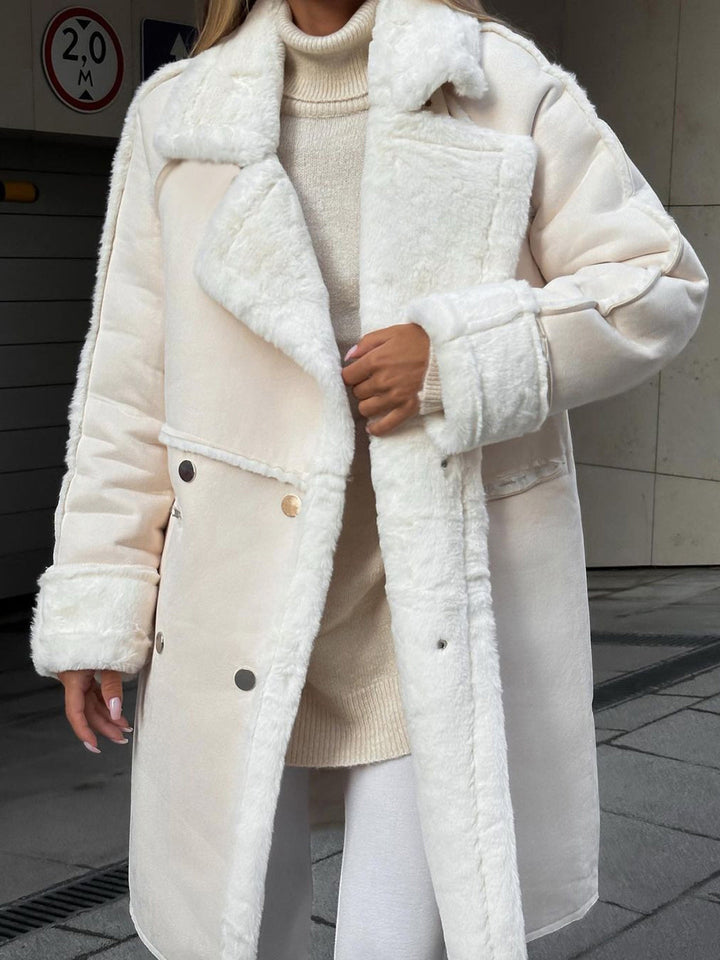 Langer Wintermantel Für Damen | Lässig