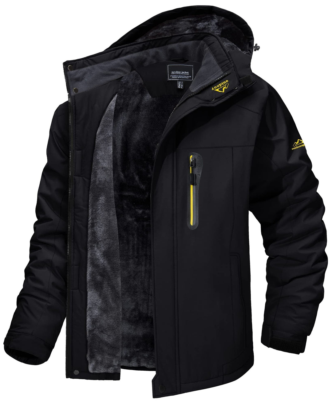 Outdoorjacke Mit Kapuze Für Herren | Geeignet Für Den Herbst