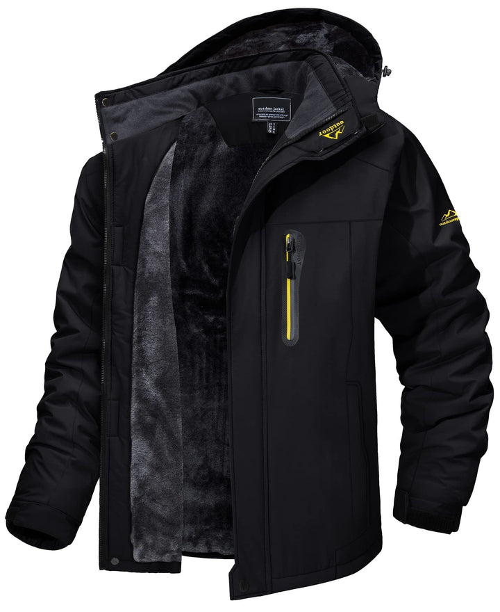 Outdoorjacke Mit Kapuze Für Herren | Geeignet Für Den Herbst