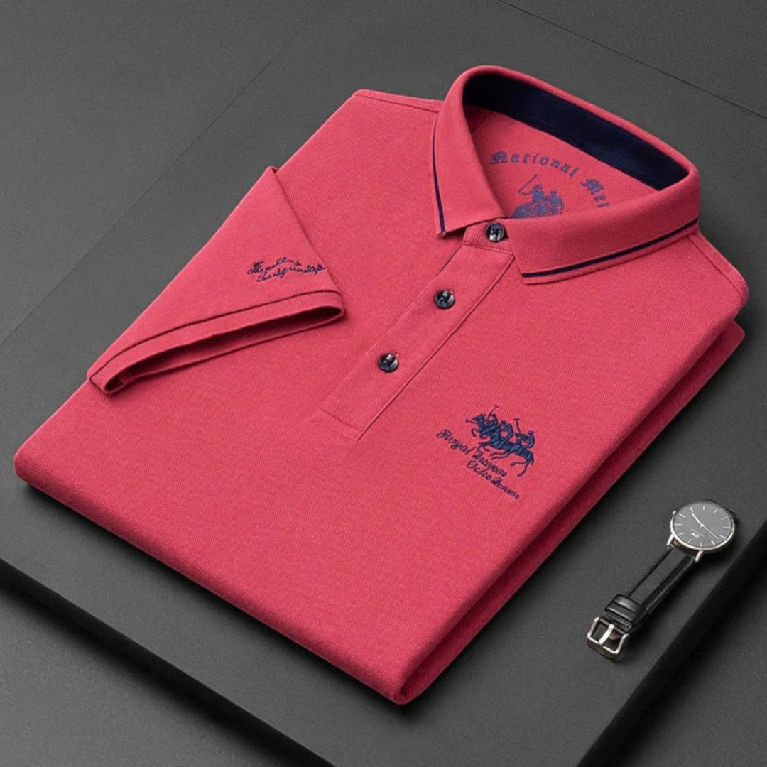 Axel | Lässiges Poloshirt Für Herren | Kurzarm