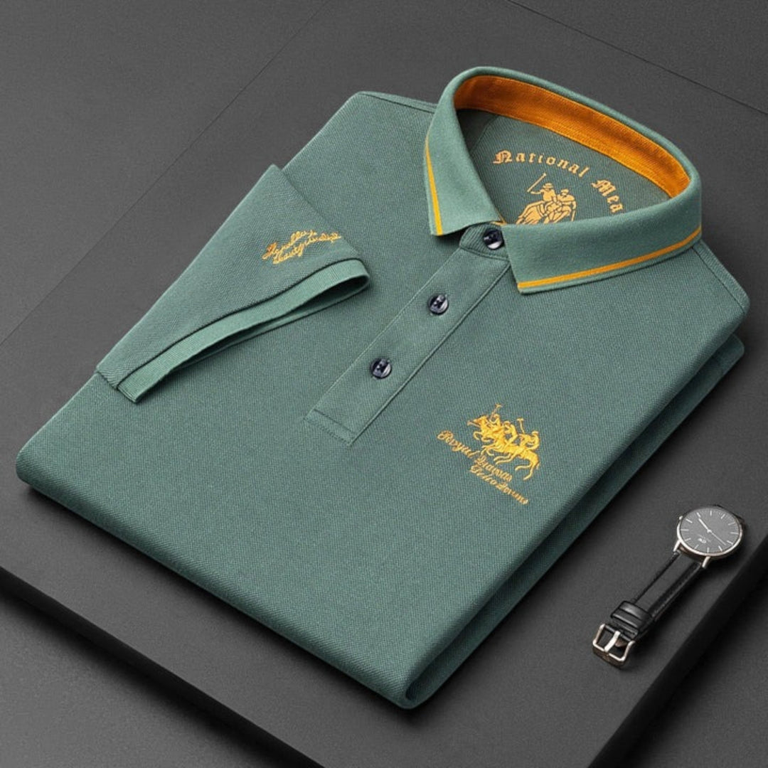 Axel | Lässiges Poloshirt Für Herren | Kurzarm