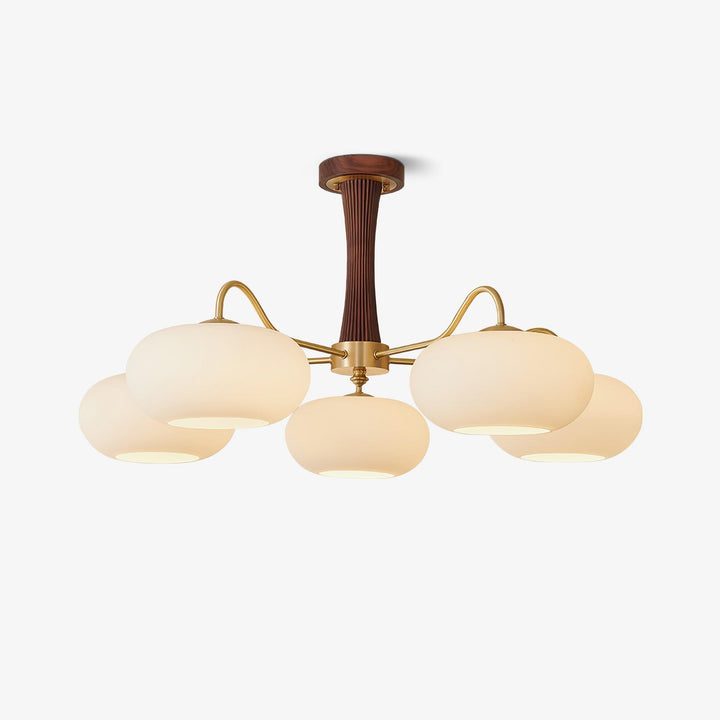 Mid-Century Inspired Chandelier Adjustable Ceiling Lighting Fixture
