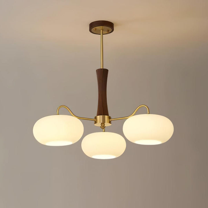 Mid-Century Inspired Chandelier Adjustable Ceiling Lighting Fixture