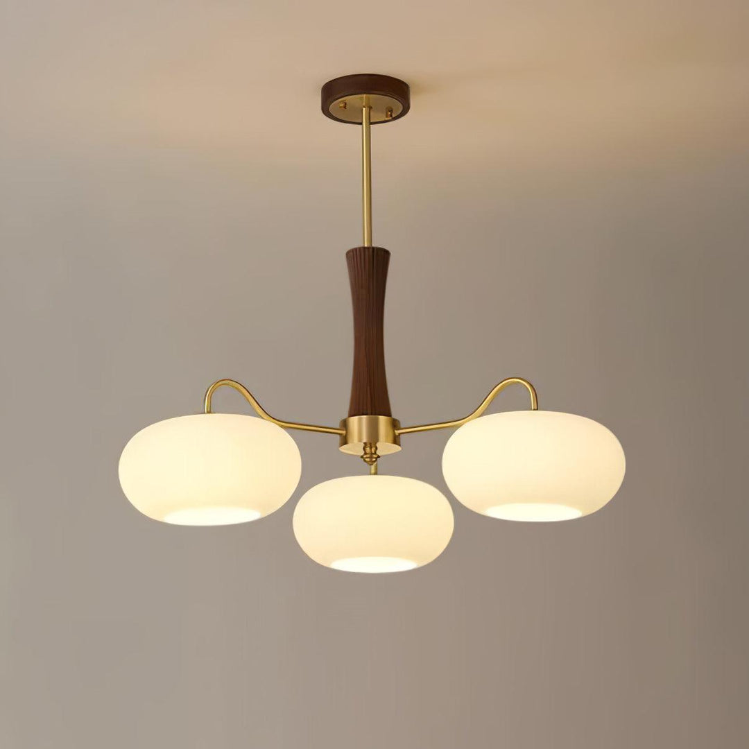 Mid-Century Inspired Chandelier Adjustable Ceiling Lighting Fixture