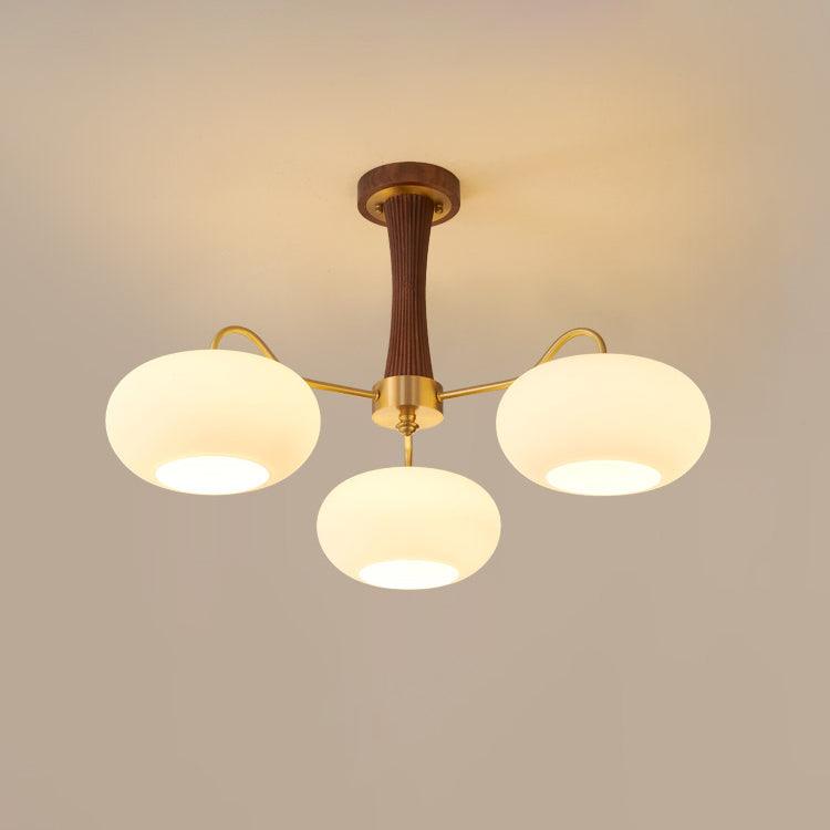 Mid-Century Inspired Chandelier Adjustable Ceiling Lighting Fixture