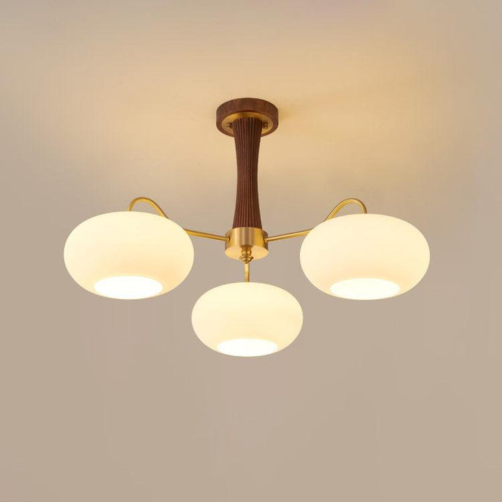 Mid-Century Inspired Chandelier Adjustable Ceiling Lighting Fixture
