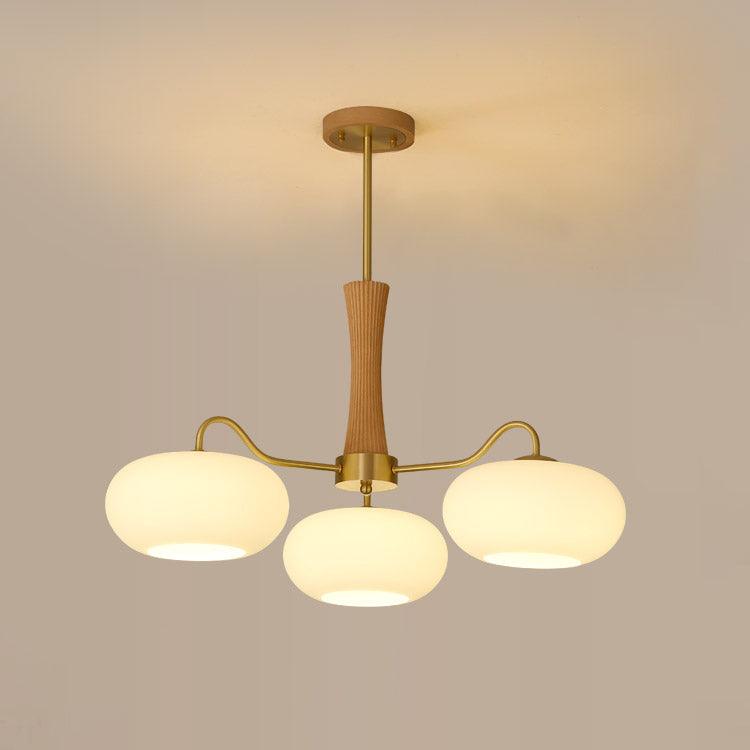 Mid-Century Inspired Chandelier Adjustable Ceiling Lighting Fixture
