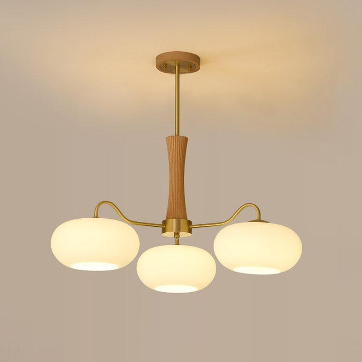 Mid-Century Inspired Chandelier Adjustable Ceiling Lighting Fixture