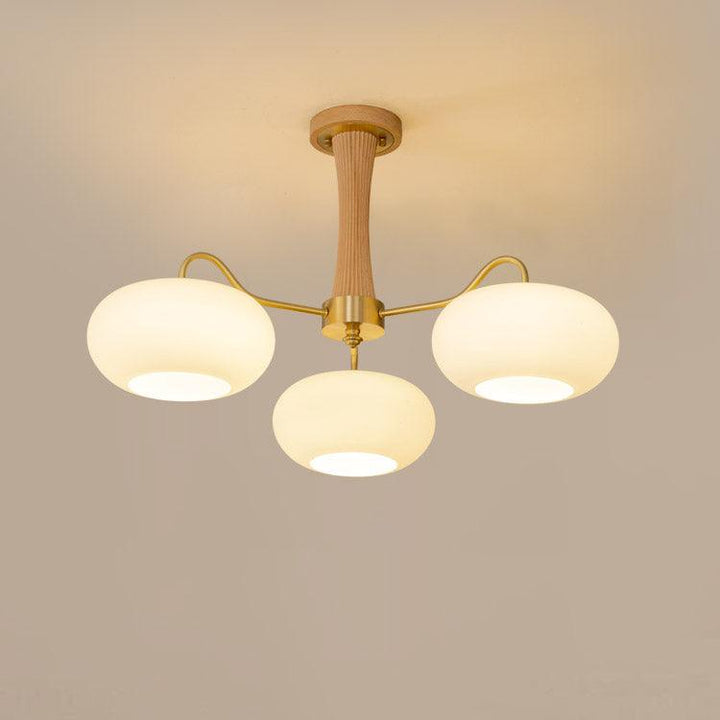 Mid-Century Inspired Chandelier Adjustable Ceiling Lighting Fixture