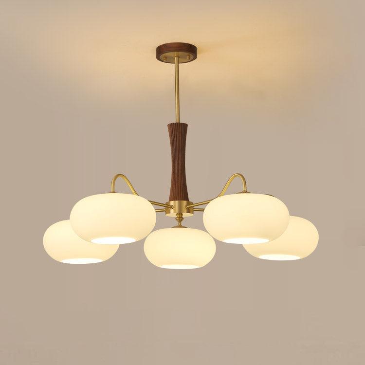 Mid-Century Inspired Chandelier Adjustable Ceiling Lighting Fixture
