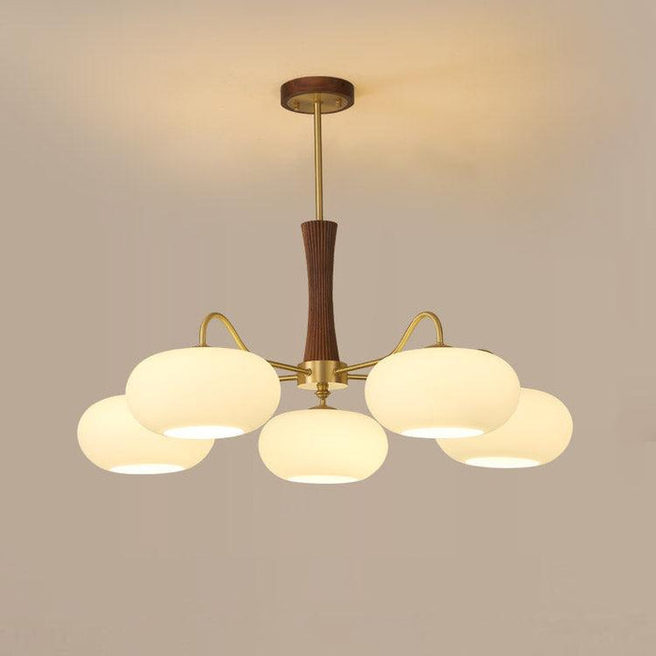 Mid-Century Inspired Chandelier Adjustable Ceiling Lighting Fixture