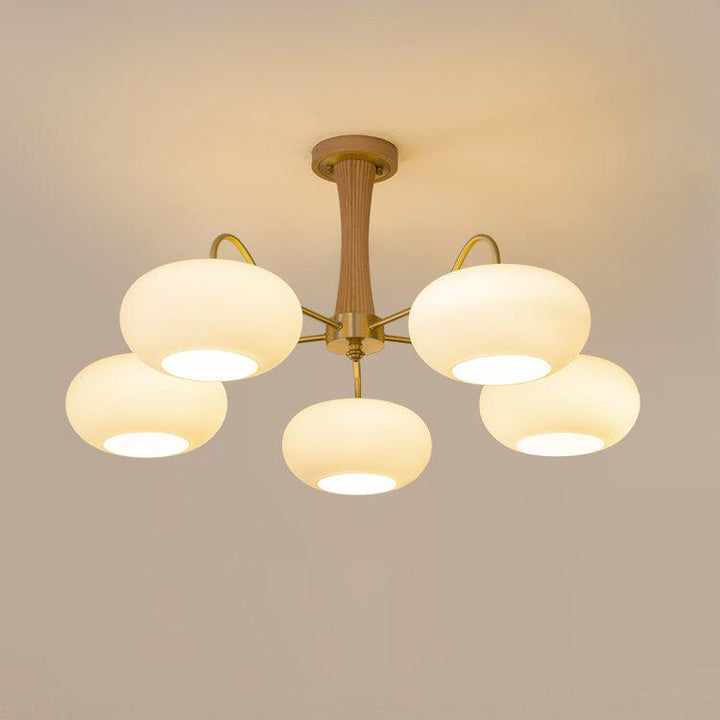 Mid-Century Inspired Chandelier Adjustable Ceiling Lighting Fixture