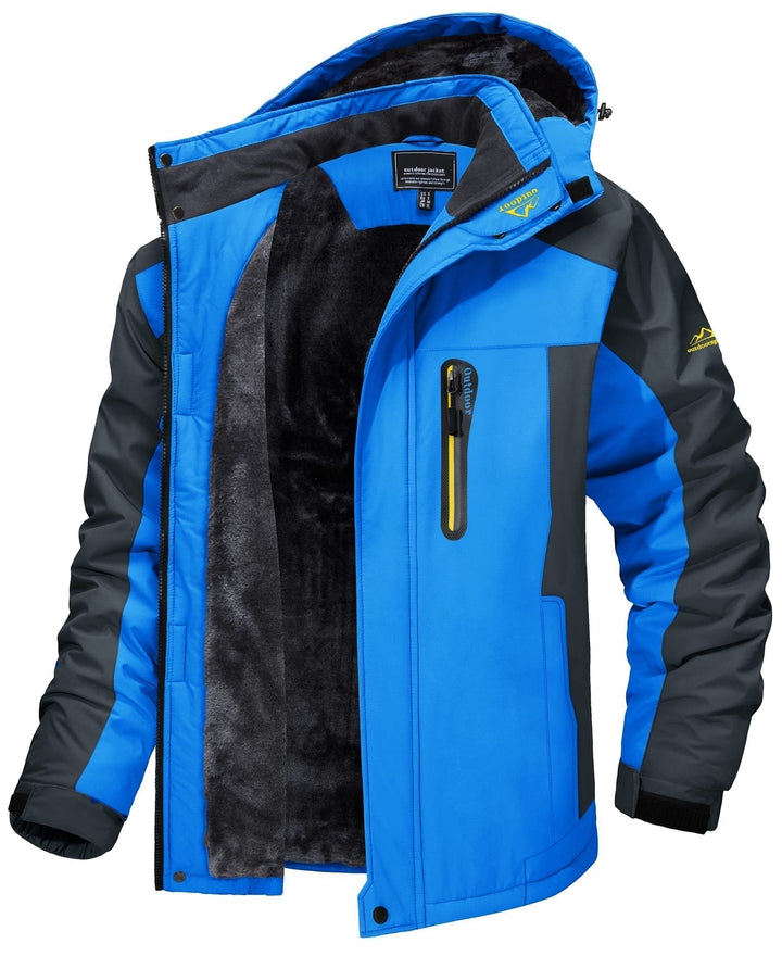 Outdoorjacke Mit Kapuze Für Herren | Geeignet Für Den Herbst