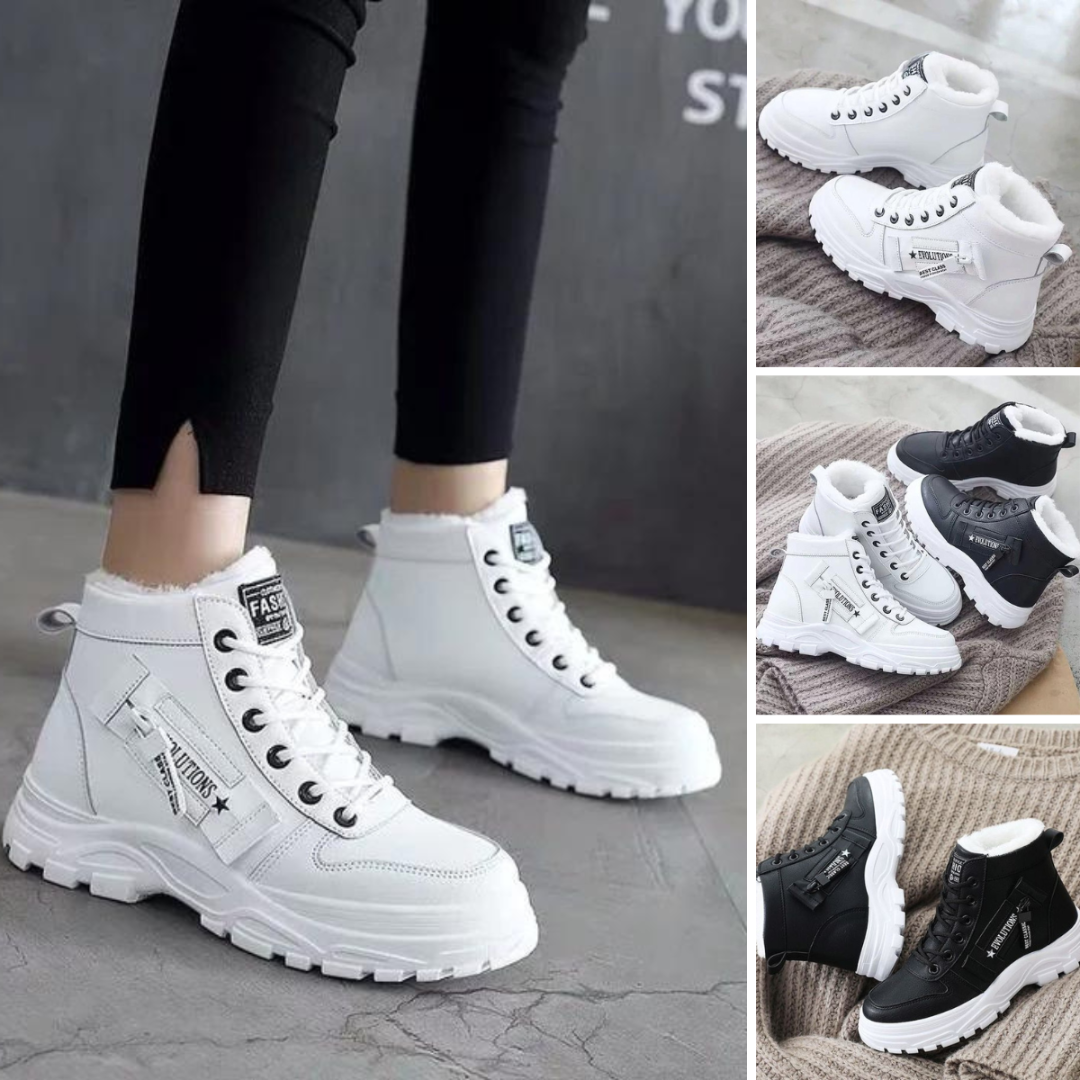 Damen Freizeit-Winterstiefeletten | Zum Schnüren