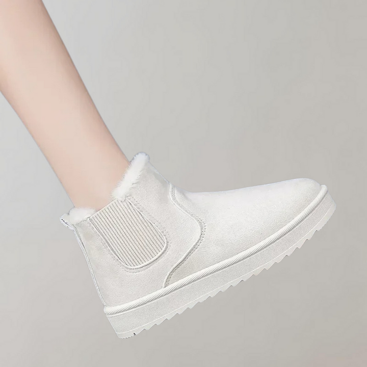 Freizeit-Winterstiefel Für Damen | Mit Fellbesatz