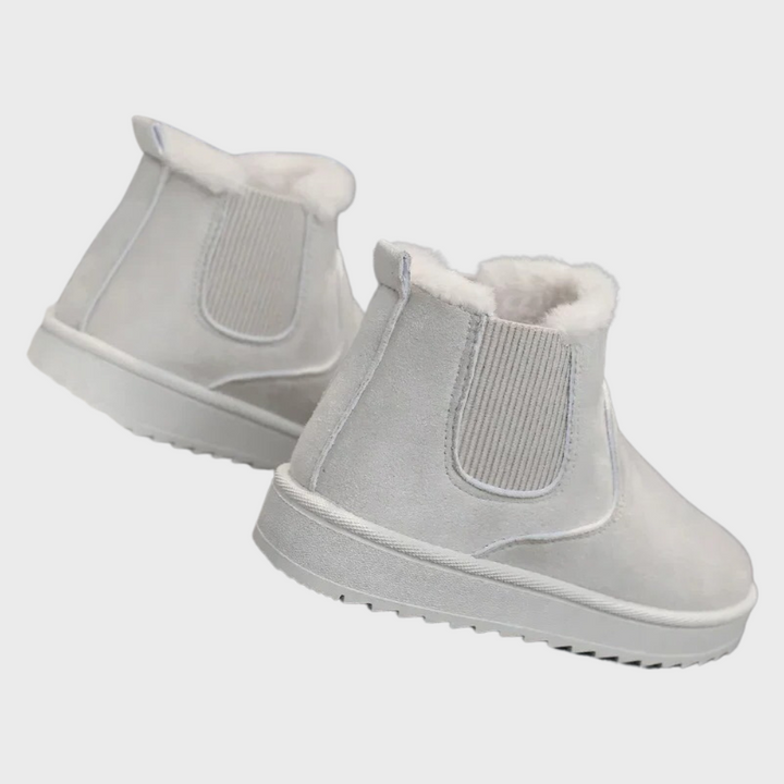 Freizeit-Winterstiefel Für Damen | Mit Fellbesatz