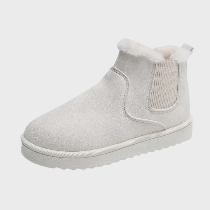 Freizeit-Winterstiefel Für Damen | Mit Fellbesatz