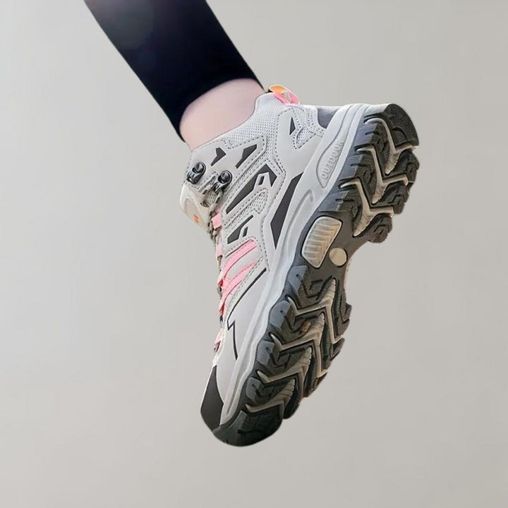 Damen Walkingschuhe Mit Schnürung | Profilsohle