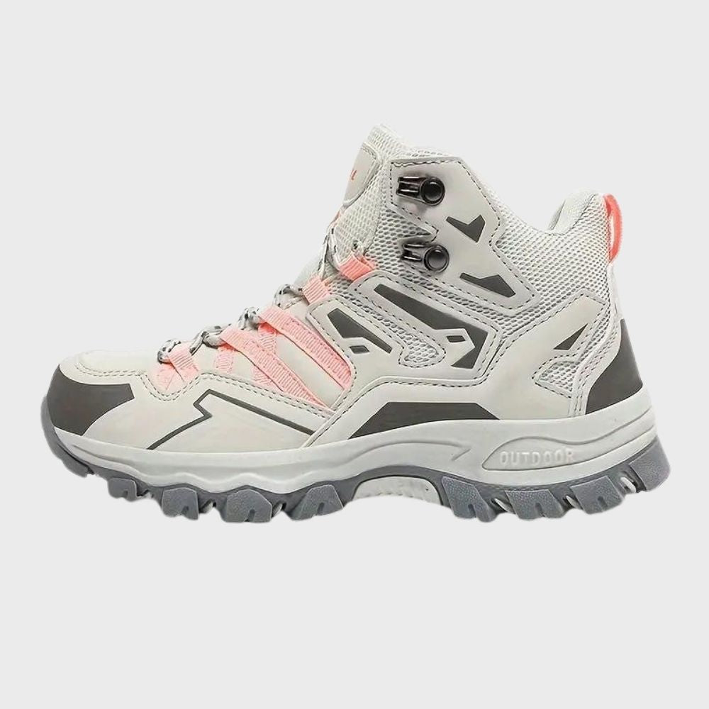 Damen Walkingschuhe Mit Schnürung | Profilsohle