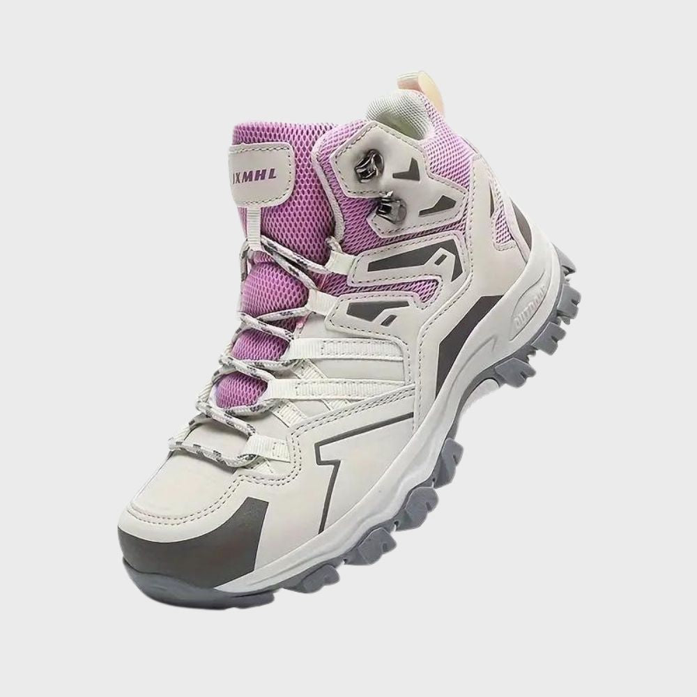 Damen Walkingschuhe Mit Schnürung | Profilsohle