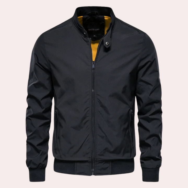 Lässige Winterjacke Mit Reißverschluss Für Herren | Herbst