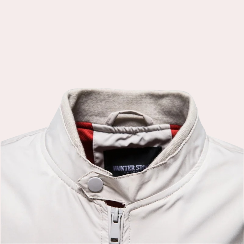 Lässige Winterjacke Mit Reißverschluss Für Herren | Herbst