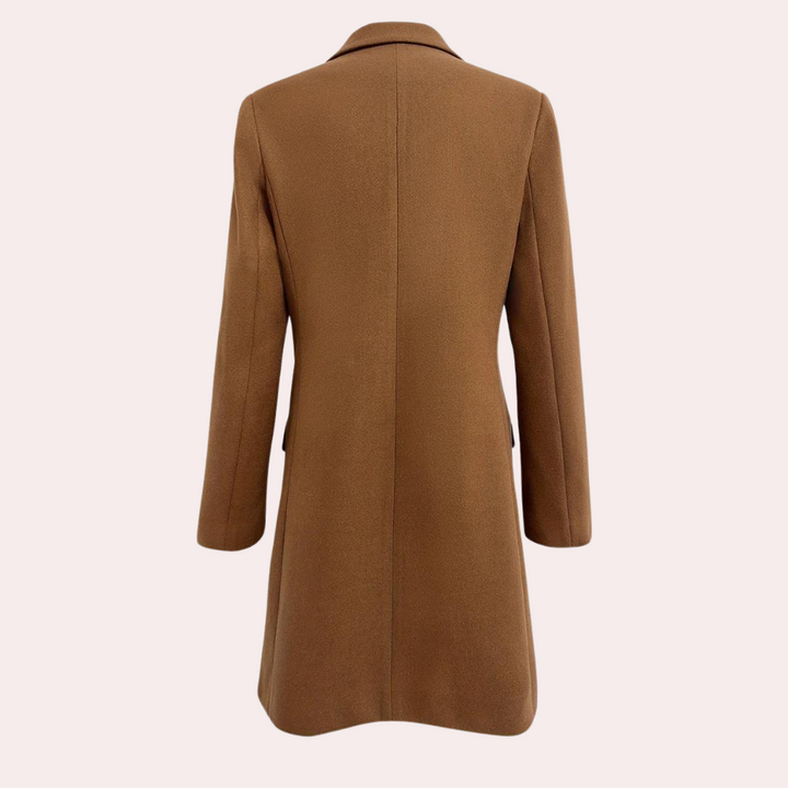 Stylischer Trenchcoat Für Damen | Mit Knopfverschluss