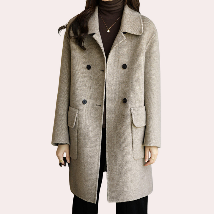 Winterjacke Mit Aufgesetzten Taschen Für Damen | Herbst