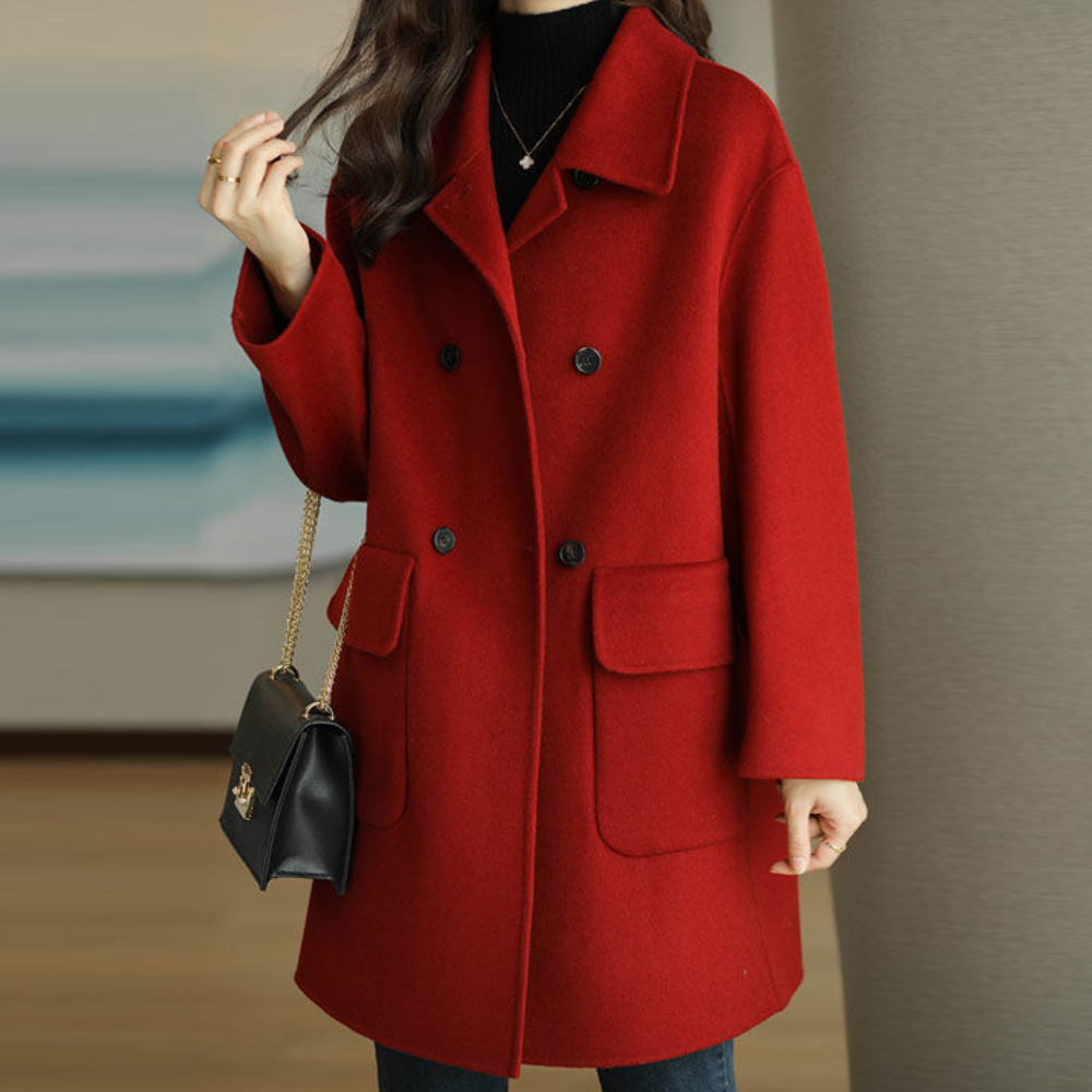 Winterjacke Mit Aufgesetzten Taschen Für Damen | Herbst