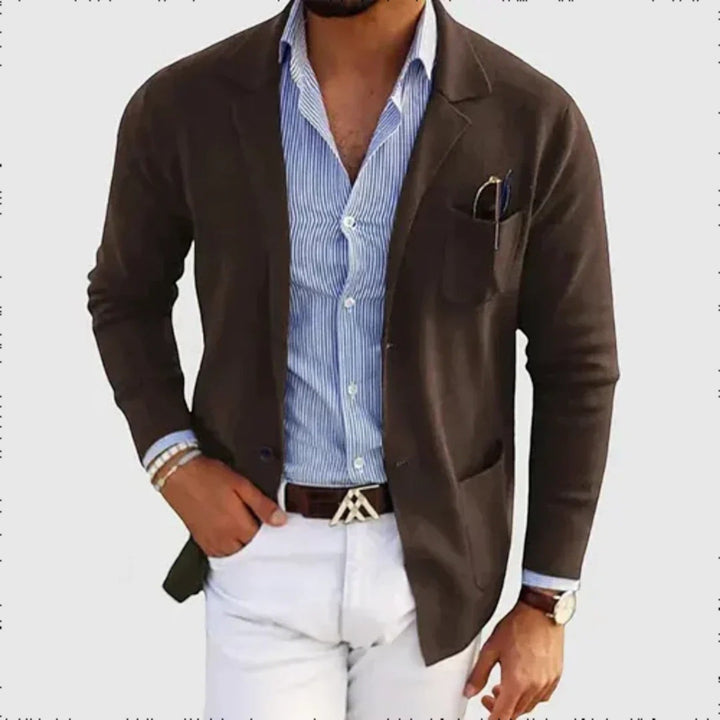 Victor | Lässiger Blazer Für Herren | Aufgesetzte Taschen