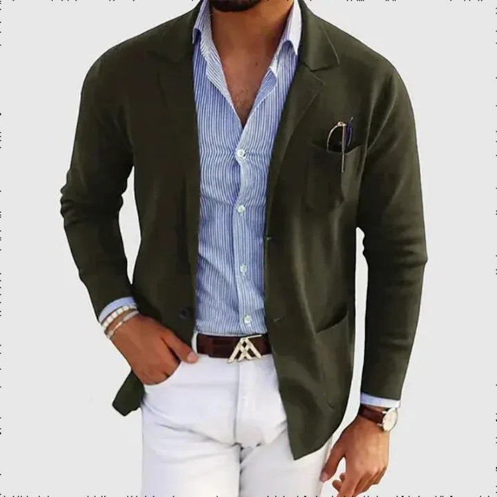 Victor | Lässiger Blazer Für Herren | Aufgesetzte Taschen