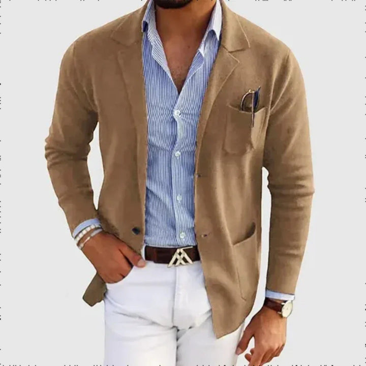 Victor | Lässiger Blazer Für Herren | Aufgesetzte Taschen