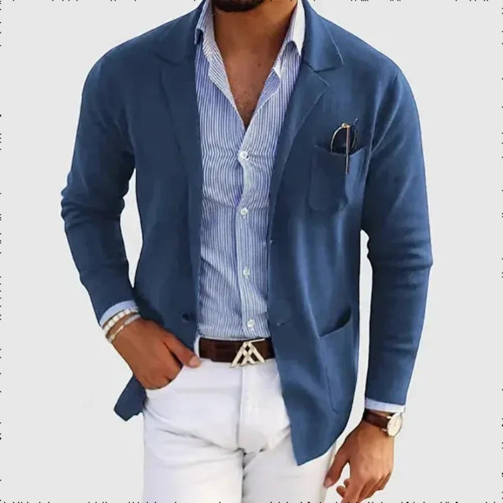 Victor | Lässiger Blazer Für Herren | Aufgesetzte Taschen