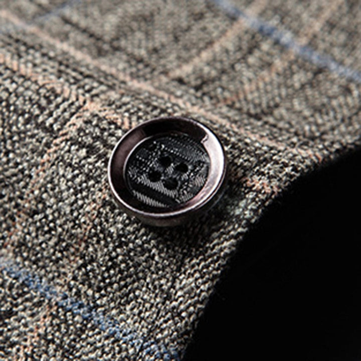 Stylischer Blazer Mit Knöpfen Für Herren | Lange Ärmel
