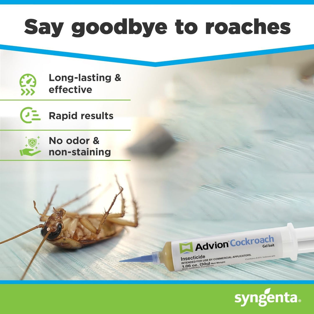 Indoor Cockroach Control Gel  Discreet Targeted Solution