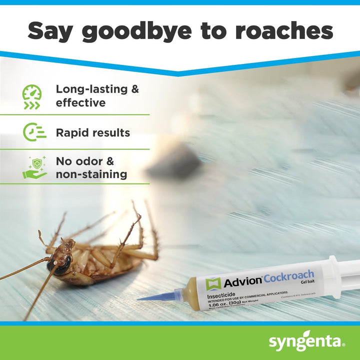 Indoor Cockroach Control Gel  Discreet Targeted Solution