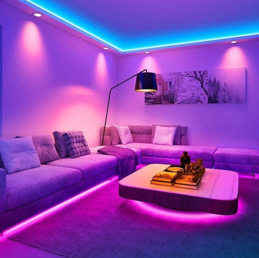 Colour Changing LED Light Strip Remote Controlled Lighting