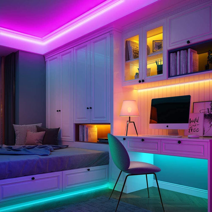 Colour Changing LED Light Strip Remote Controlled Lighting