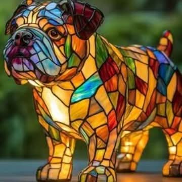 USB-LED-Hund-Nachtumgebungsbeleuchtung für Schlafzimmer oder Schreibtisch